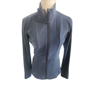 Athleta Slate Blue  Zip-Up Jacket • Size S
